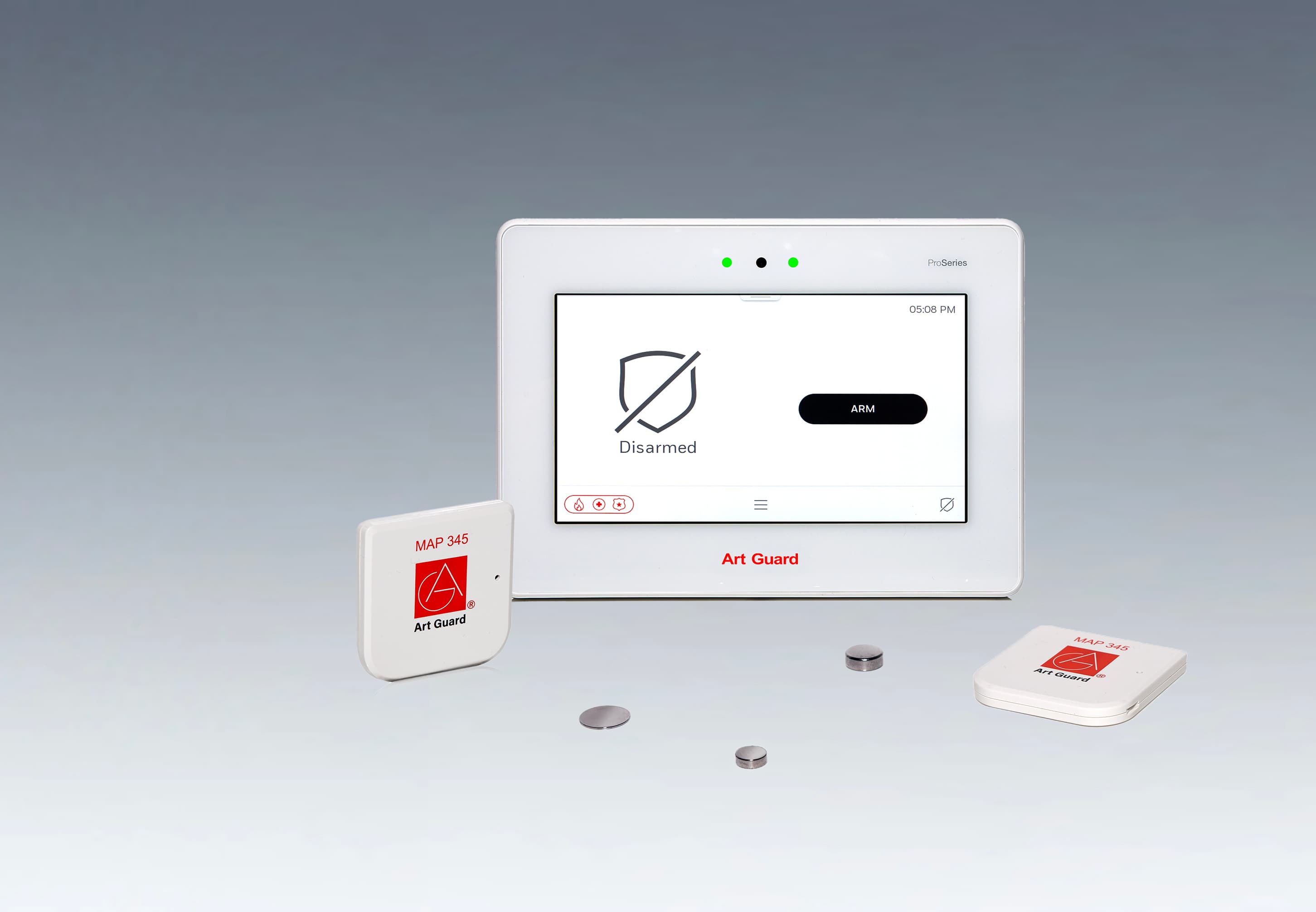 MAP Silver System with sensors