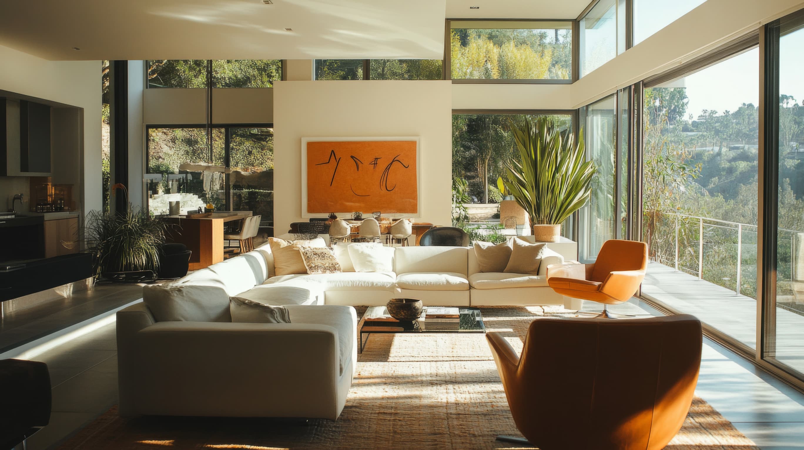 Image of private collection with active alarm sensors